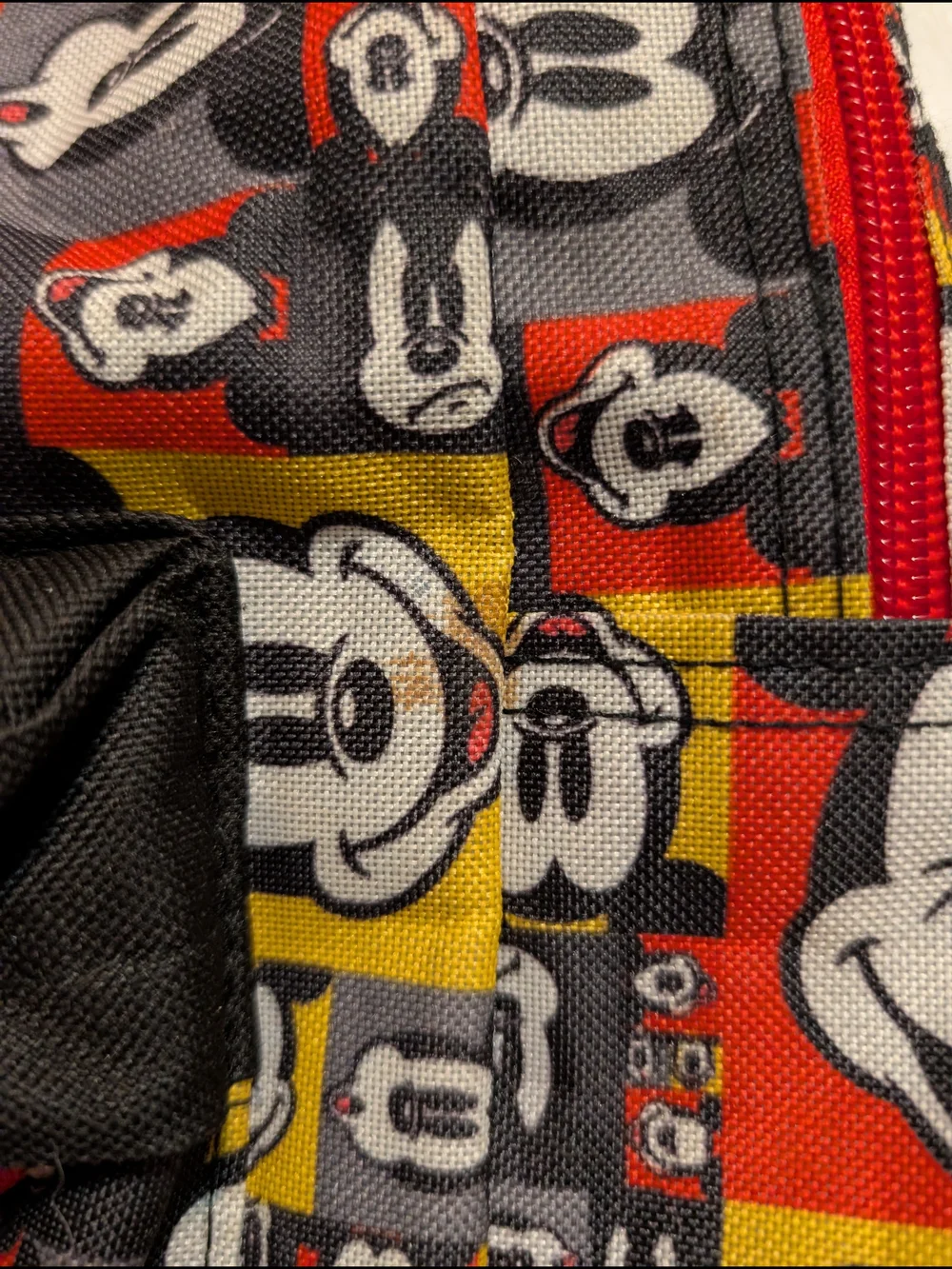 Disney Parks Black and White Logo Luggage Tag Insert
